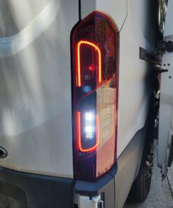2015-2026 Ford Transit 150 250 350 Custom Painted Tail Lights Housing Retrofit Tail Lamps