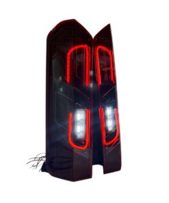 2015-2026 Ford Transit 150 250 350 Custom Painted Tail Lights Housing Retrofit Tail Lamps