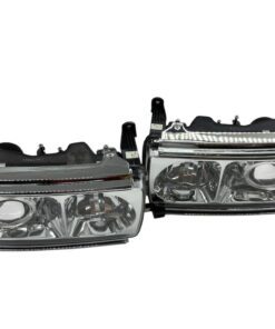1990-1997 Toyota 80 Series Land Cruiser OEM Edition Custom Projector Retrofit Clear Headlights