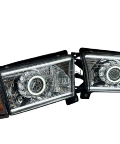 96-02 Toyota 4Runner Full Switchback LED Eyebrows Halo Projector Retrofit OEM Style Custom Headlights