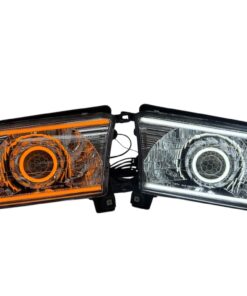 96-02 Toyota 4Runner Full Switchback LED Eyebrows Halo Projector Retrofit OEM Style Custom Headlights