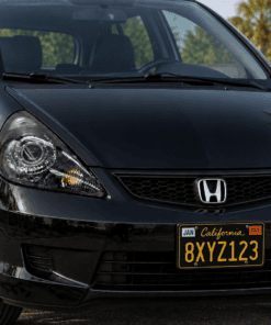 2007-2008 Honda Fit Bi-led Projector Retrofit Custom Headlights Black Edition