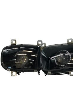 1993-1997 Mazda RX-7 RX7 JDM Custom Black Projector Retrofit Biled Headlights