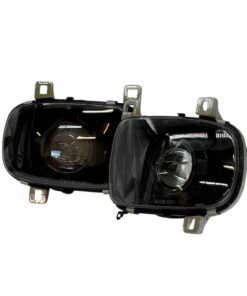 1993-1997 Mazda RX-7 RX7 JDM Custom Black Projector Retrofit Biled Headlights