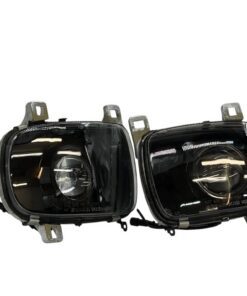 1993-1997 Mazda RX-7 RX7 JDM Custom Black Projector Retrofit Biled Headlights