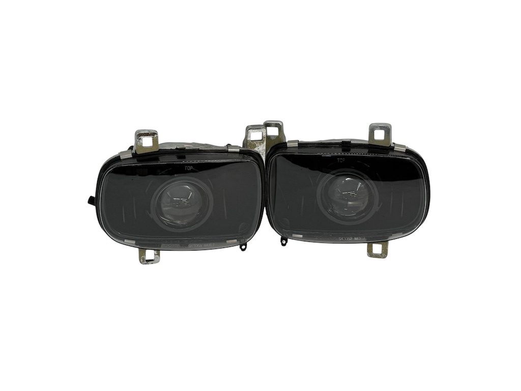 1993-1997 Mazda RX-7 RX7 JDM Custom Black Projector Retrofit Biled Headlights