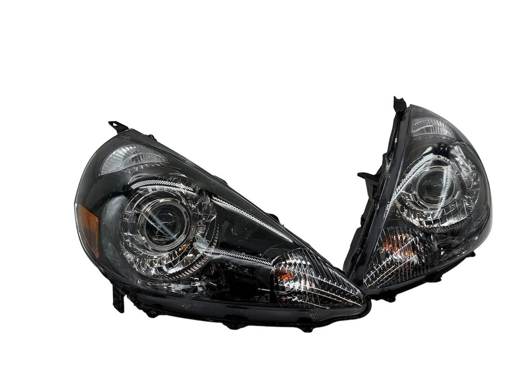 2007-2008 Honda Fit Bi-led Projector Retrofit Custom Headlights Black Edition
