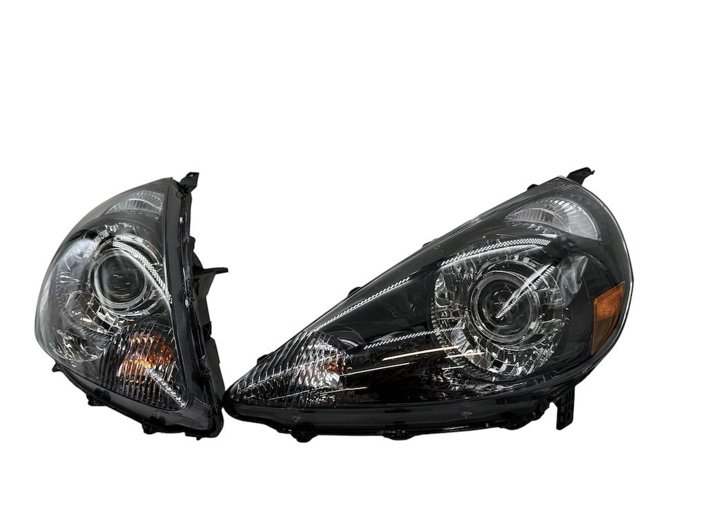 2007-2008 Honda Fit Bi-led Projector Retrofit Custom Headlights Black Edition