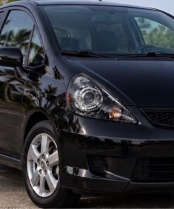 2007-2008 Honda Fit Bi-led Projector Retrofit Custom Headlights Black Edition