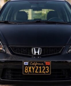 2007-2008 Honda Fit Bi-led Projector Retrofit Custom Headlights Black Edition