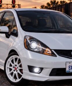2009-2014 Honda Fit Custom Bi-LED Projector Retrofit Headlights OEM Edition