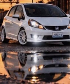 2009-2014 Honda Fit Custom Bi-LED Projector Retrofit Headlights OEM Edition