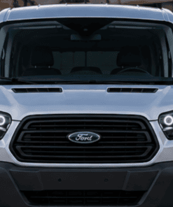 2015-2026 Ford Transit 150 250 350 QUAD Switchback LED Halo Projector Black Retrofit Bi-LED Custom Headlights