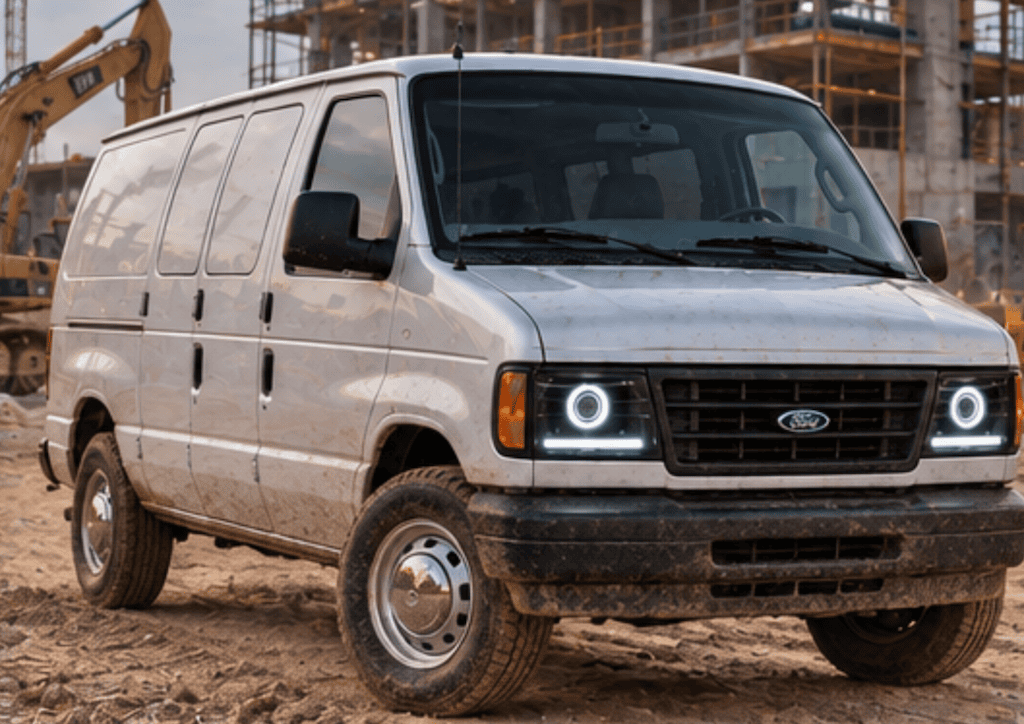 1997-2007 Ford Econoline VAN E150 E250 E350 Full Switchback LED Headlights