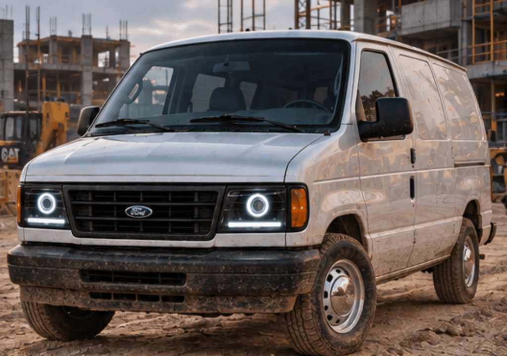 1997-2007 Ford Econoline VAN E150 E250 E350 Full Switchback LED Headlights