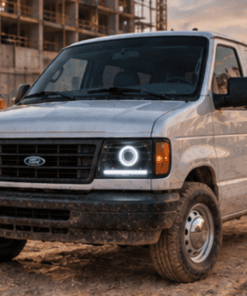 1997-2007 Ford Econoline VAN E150 E250 E350 Full Switchback LED Headlights