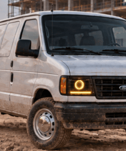 1997-2007 Ford Econoline VAN E150 E250 E350 Full Switchback LED Headlights