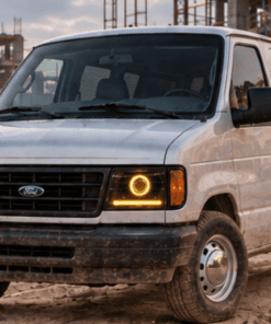 1997-2007 Ford Econoline VAN E150 E250 E350 Full Switchback LED Headlights