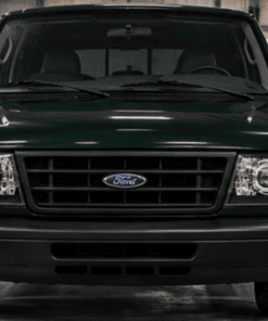 1997-2007 Ford Econoline VAN E150 E250 E350 Superduty Custom Black Projector Bi-Led Retrofit Headlights